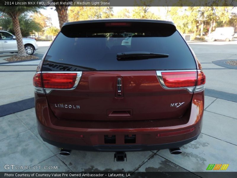 Sunset Metallic / Medium Light Stone 2014 Lincoln MKX FWD