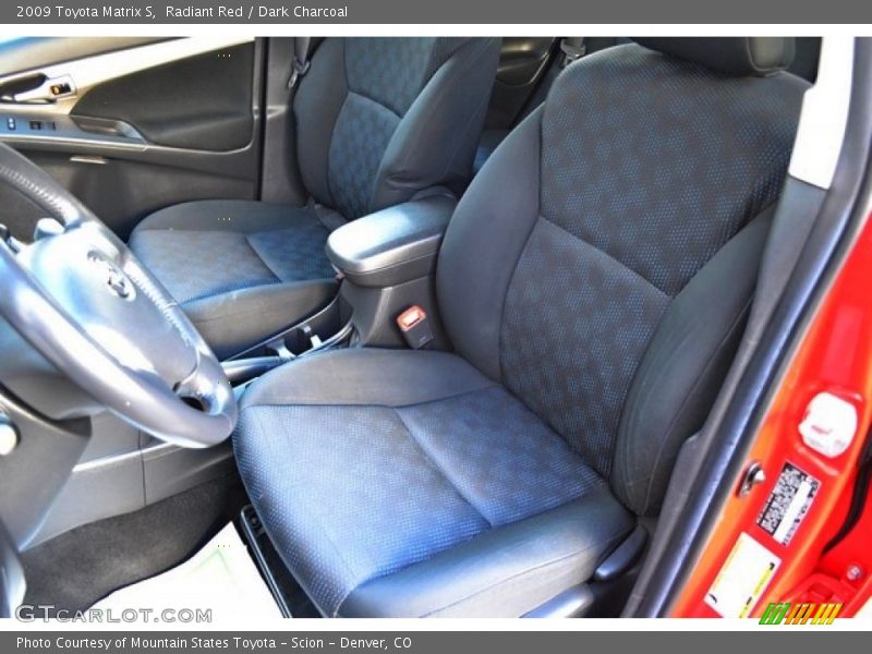 Radiant Red / Dark Charcoal 2009 Toyota Matrix S