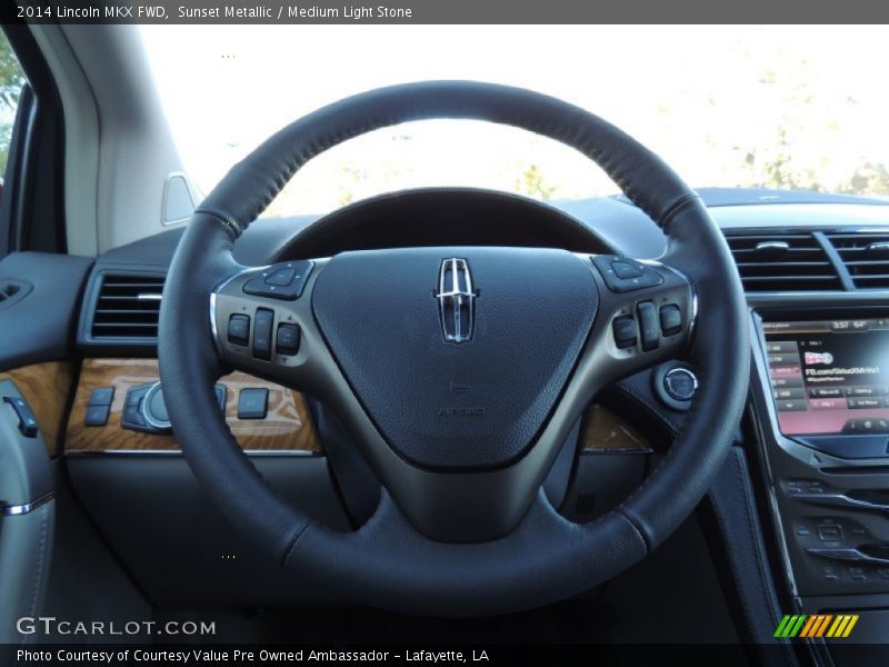 Sunset Metallic / Medium Light Stone 2014 Lincoln MKX FWD