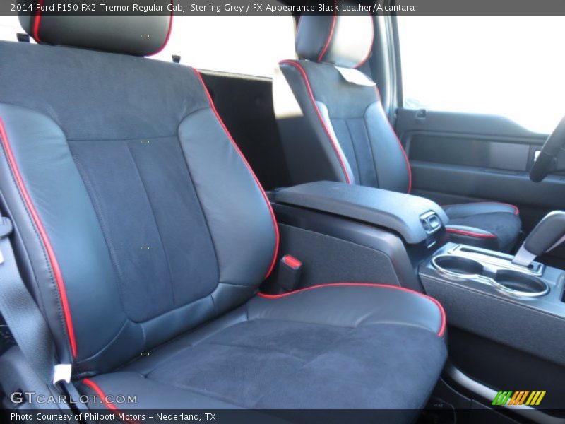 Sterling Grey / FX Appearance Black Leather/Alcantara 2014 Ford F150 FX2 Tremor Regular Cab