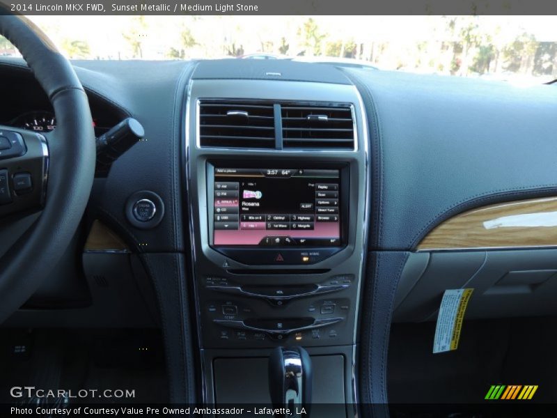 Sunset Metallic / Medium Light Stone 2014 Lincoln MKX FWD