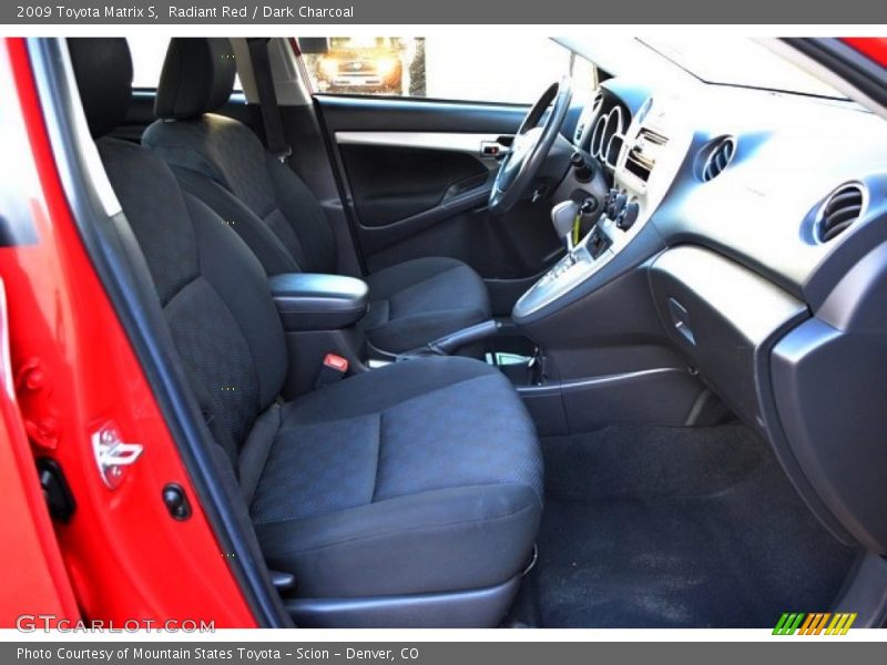 Radiant Red / Dark Charcoal 2009 Toyota Matrix S