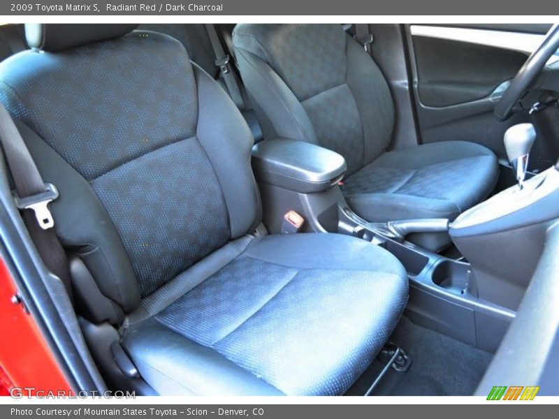 Radiant Red / Dark Charcoal 2009 Toyota Matrix S
