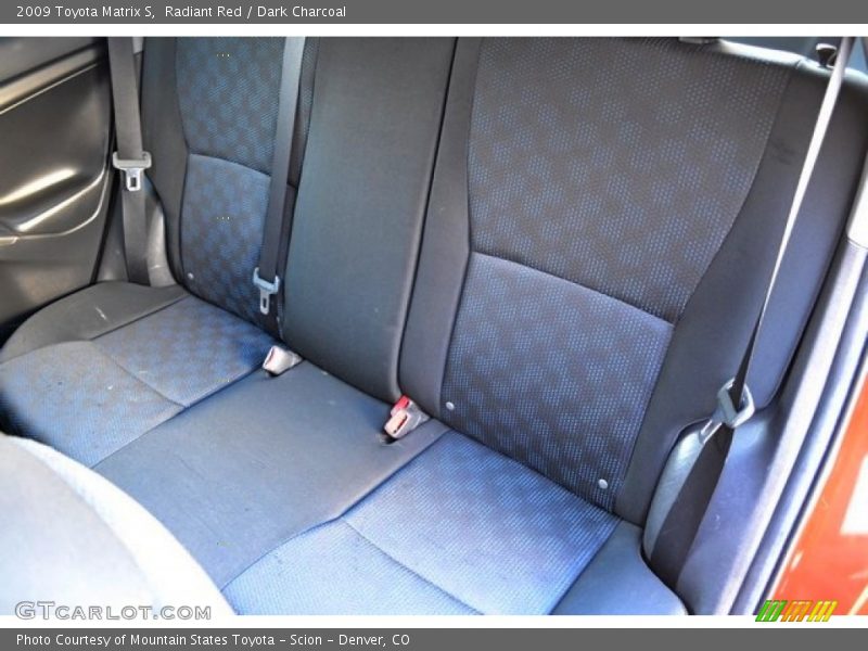 Radiant Red / Dark Charcoal 2009 Toyota Matrix S