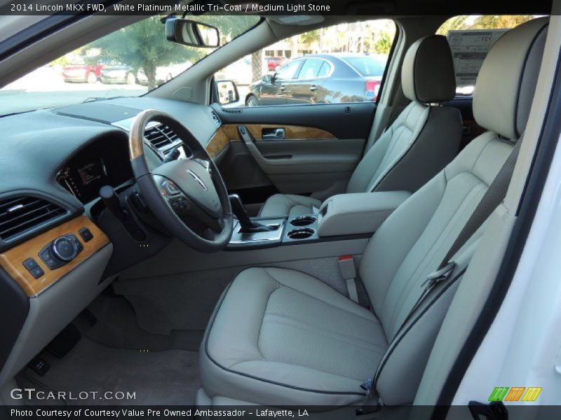  2014 MKX FWD Medium Light Stone Interior