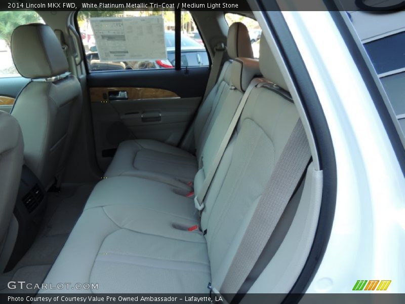 Rear Seat of 2014 MKX FWD