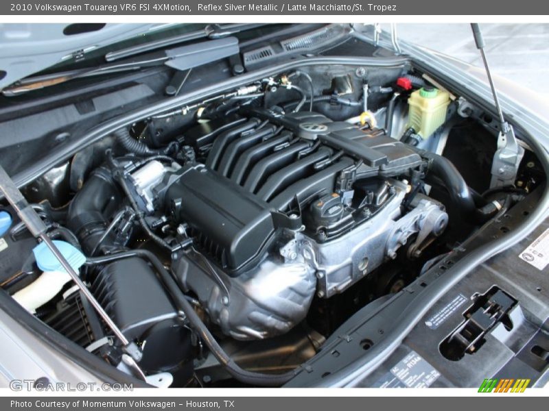 Reflex Silver Metallic / Latte Macchiatto/St. Tropez 2010 Volkswagen Touareg VR6 FSI 4XMotion