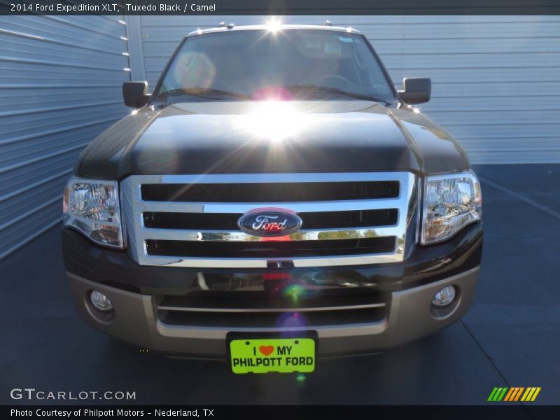 Tuxedo Black / Camel 2014 Ford Expedition XLT