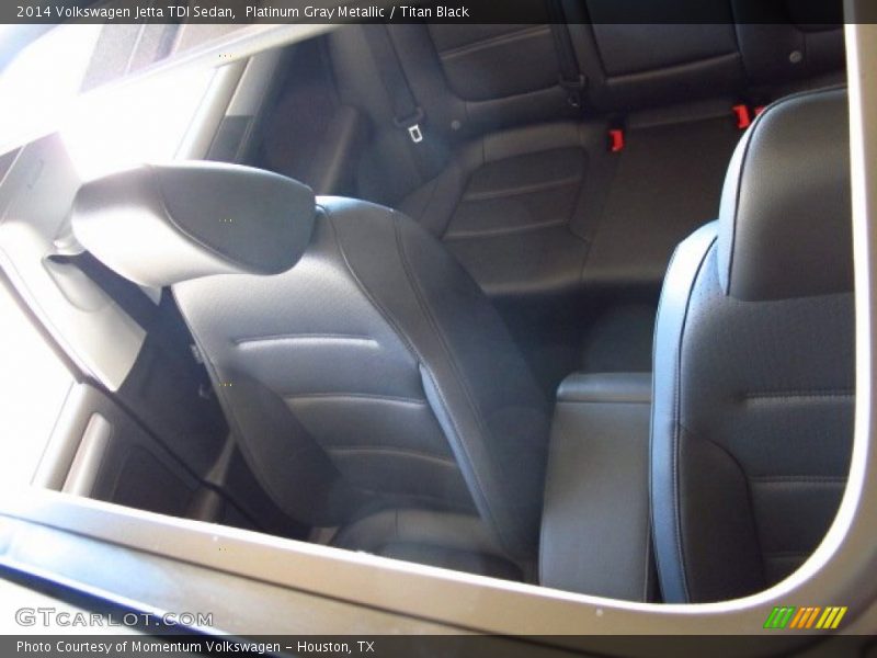 Platinum Gray Metallic / Titan Black 2014 Volkswagen Jetta TDI Sedan