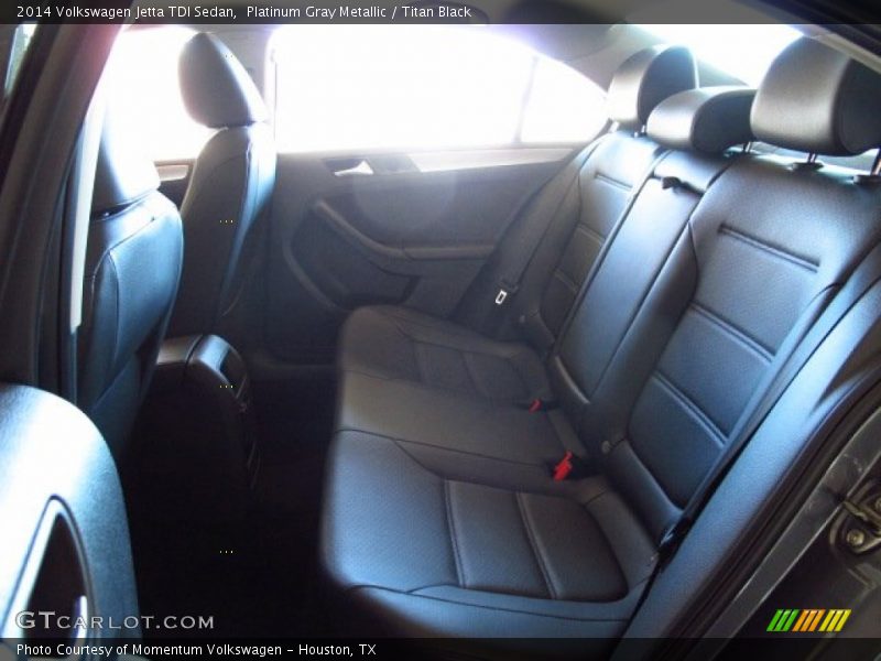 Platinum Gray Metallic / Titan Black 2014 Volkswagen Jetta TDI Sedan