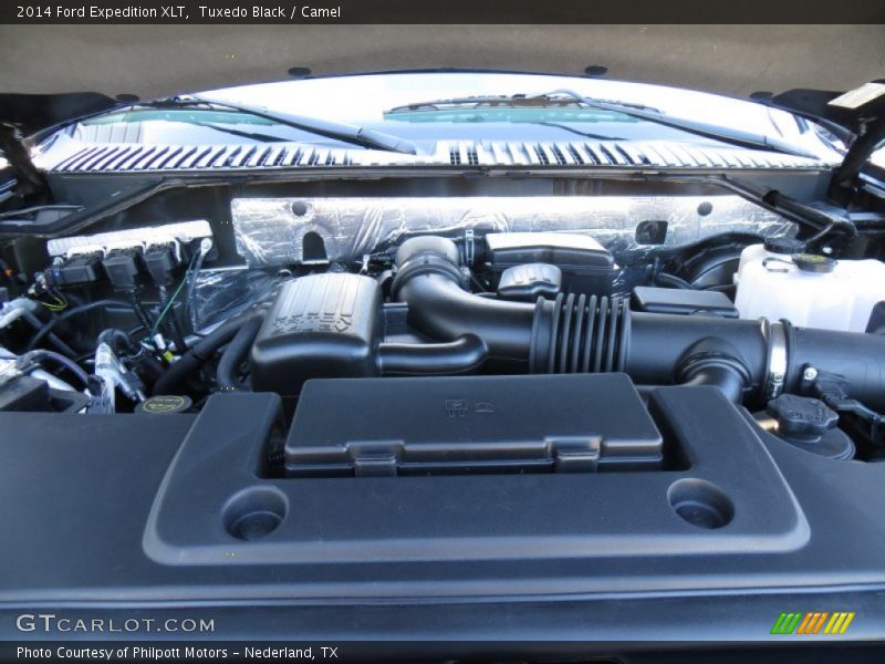 Tuxedo Black / Camel 2014 Ford Expedition XLT