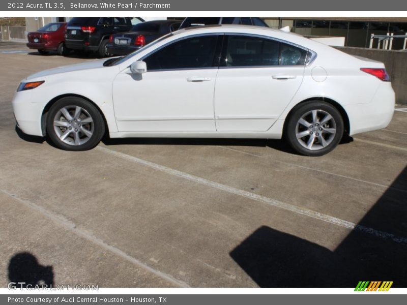 Bellanova White Pearl / Parchment 2012 Acura TL 3.5