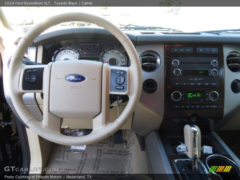 Tuxedo Black / Camel 2014 Ford Expedition XLT