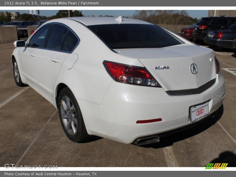 Bellanova White Pearl / Parchment 2012 Acura TL 3.5