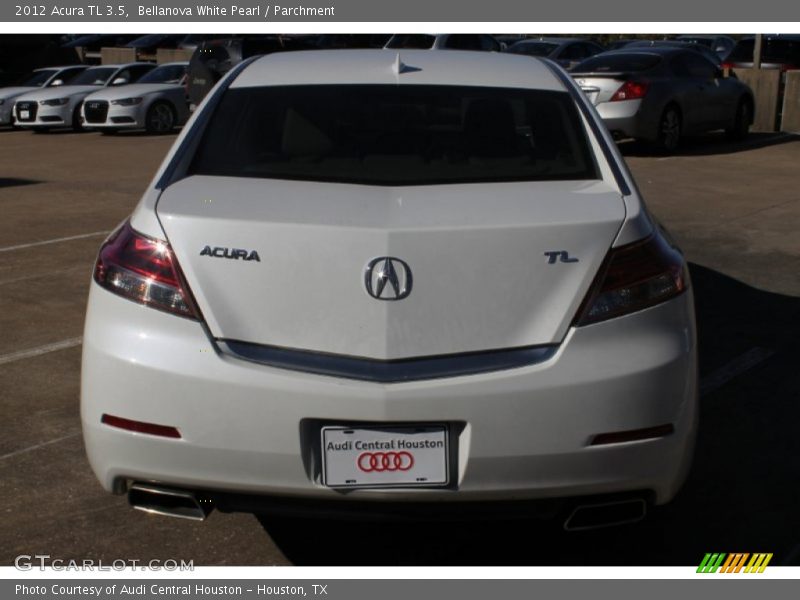Bellanova White Pearl / Parchment 2012 Acura TL 3.5