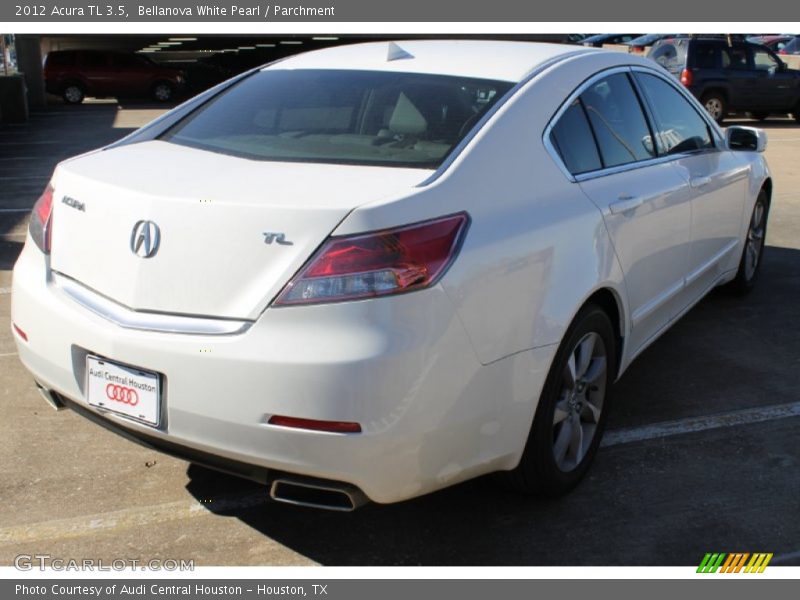 Bellanova White Pearl / Parchment 2012 Acura TL 3.5