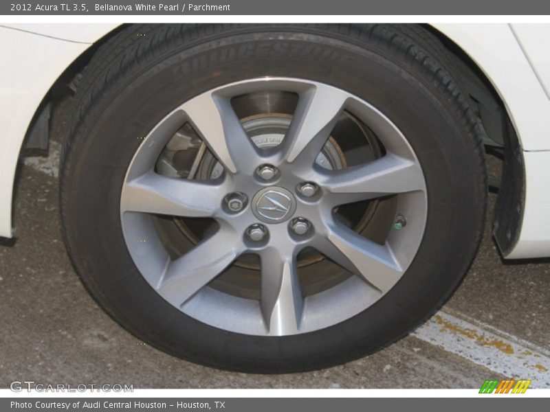 Bellanova White Pearl / Parchment 2012 Acura TL 3.5