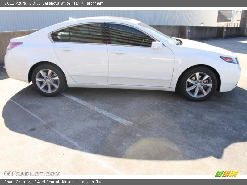 Bellanova White Pearl / Parchment 2012 Acura TL 3.5
