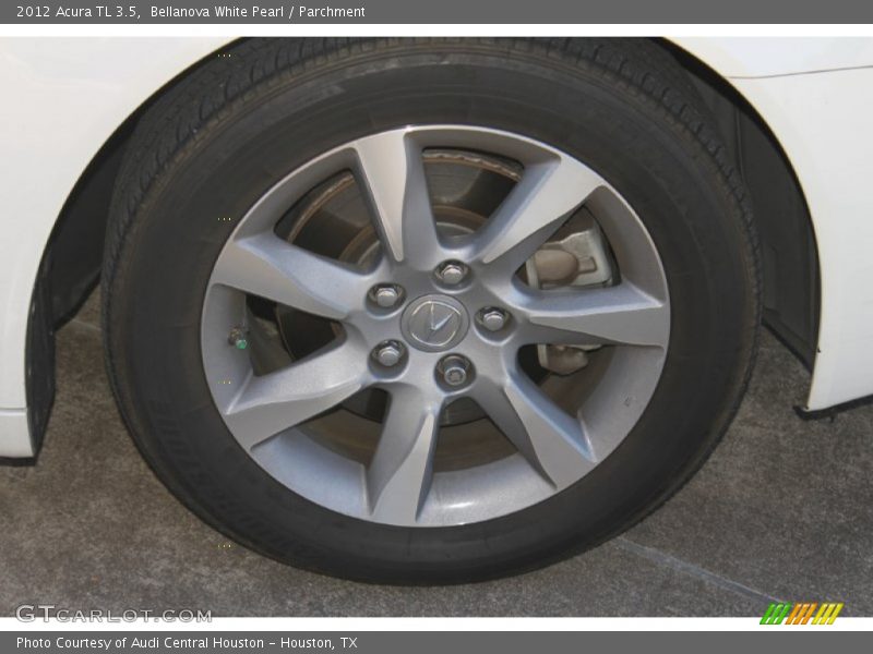Bellanova White Pearl / Parchment 2012 Acura TL 3.5