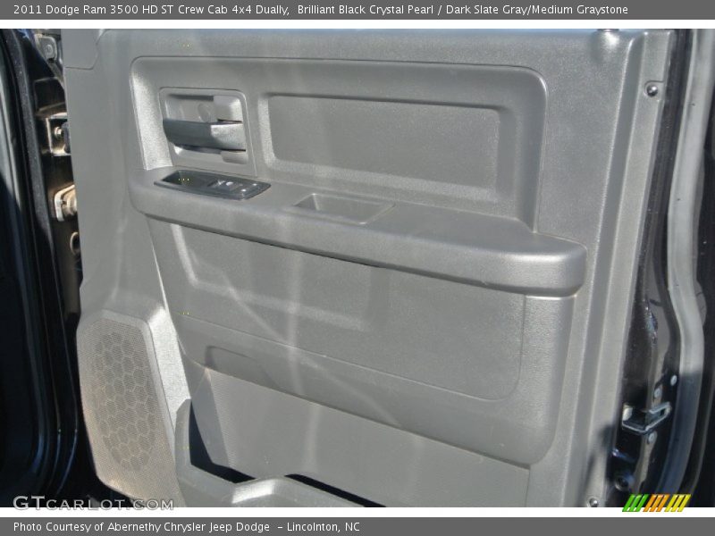 Brilliant Black Crystal Pearl / Dark Slate Gray/Medium Graystone 2011 Dodge Ram 3500 HD ST Crew Cab 4x4 Dually