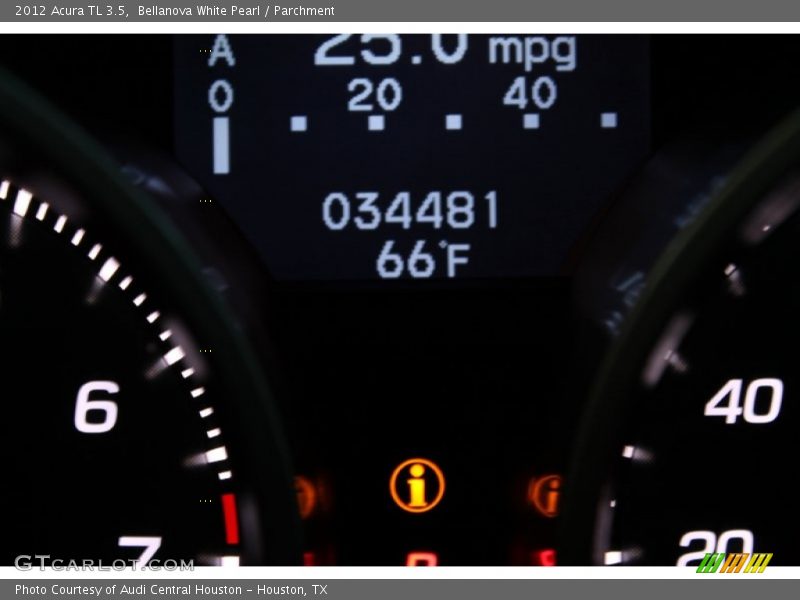 Bellanova White Pearl / Parchment 2012 Acura TL 3.5