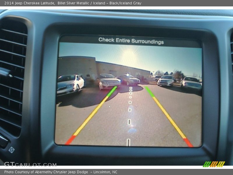 Billet Silver Metallic / Iceland - Black/Iceland Gray 2014 Jeep Cherokee Latitude