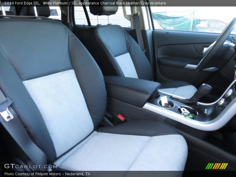 Front Seat of 2014 Edge SEL