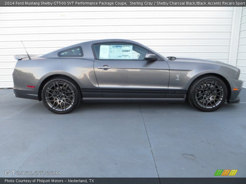  2014 Mustang Shelby GT500 SVT Performance Package Coupe Sterling Gray