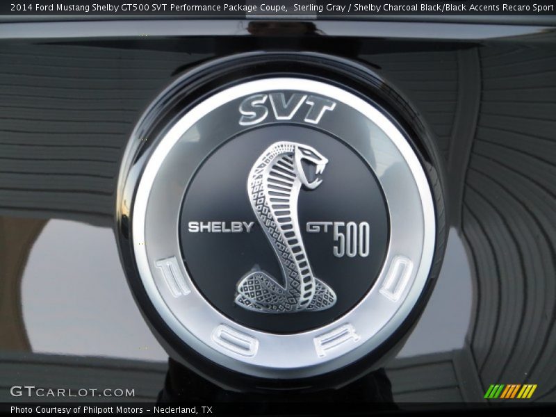  2014 Mustang Shelby GT500 SVT Performance Package Coupe Logo