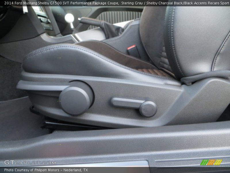 Front Seat of 2014 Mustang Shelby GT500 SVT Performance Package Coupe