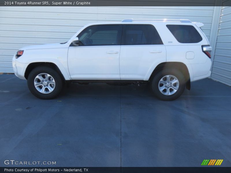 Super White / Graphite 2014 Toyota 4Runner SR5