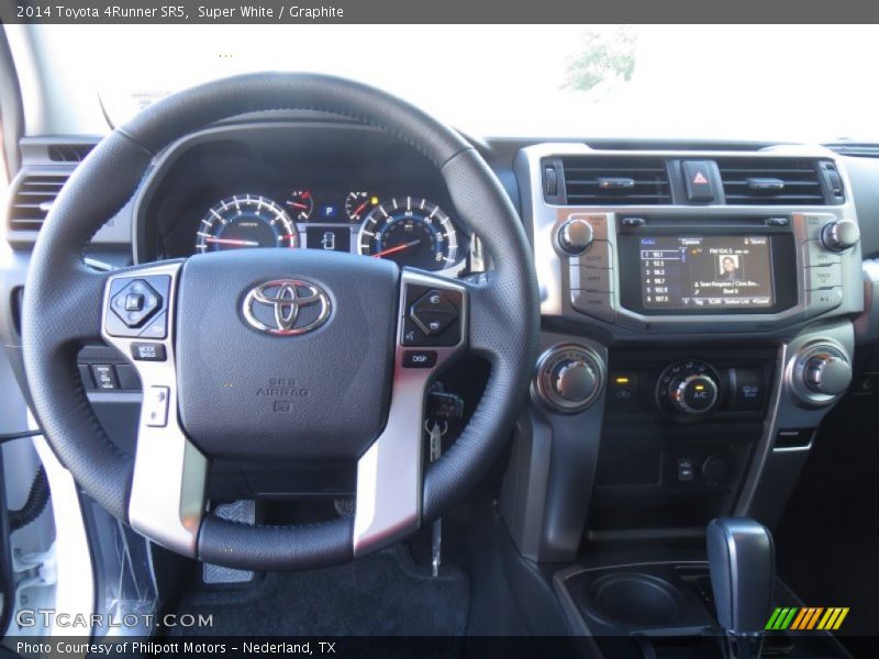 Super White / Graphite 2014 Toyota 4Runner SR5