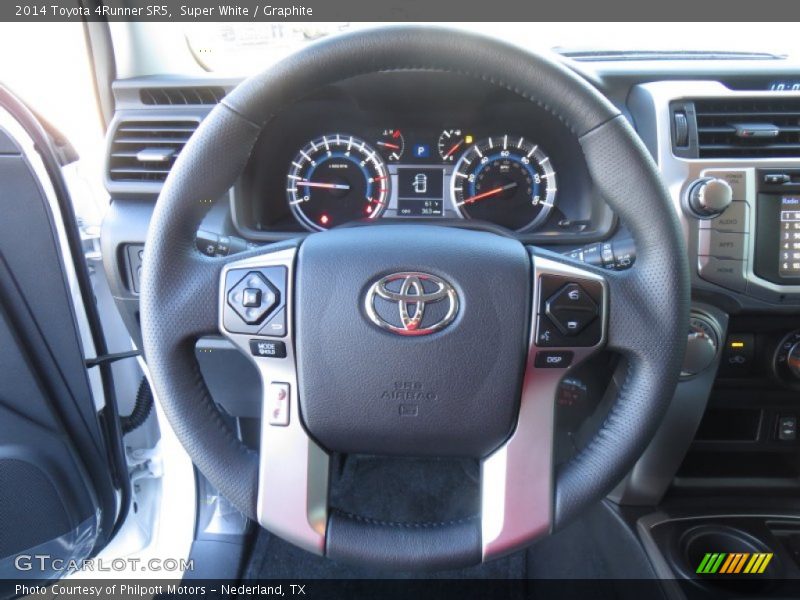 Super White / Graphite 2014 Toyota 4Runner SR5
