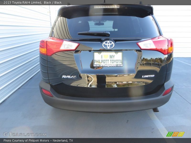 Black / Black 2013 Toyota RAV4 Limited