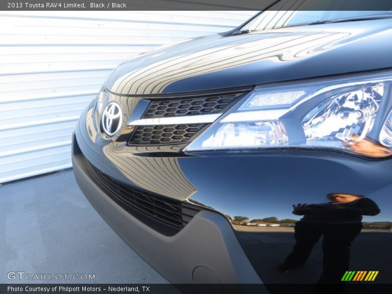 Black / Black 2013 Toyota RAV4 Limited