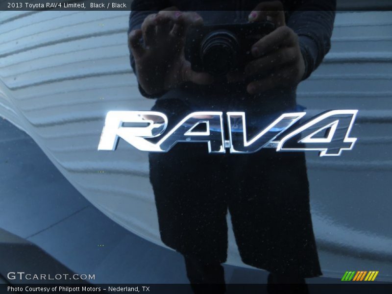 Black / Black 2013 Toyota RAV4 Limited