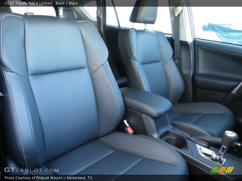 Black / Black 2013 Toyota RAV4 Limited