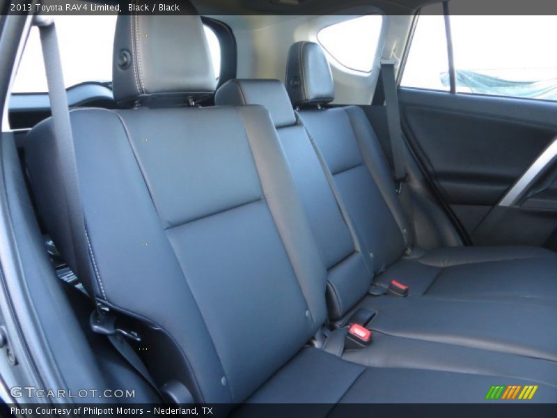 Black / Black 2013 Toyota RAV4 Limited