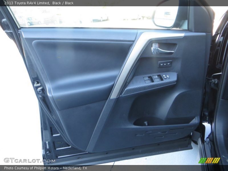 Black / Black 2013 Toyota RAV4 Limited
