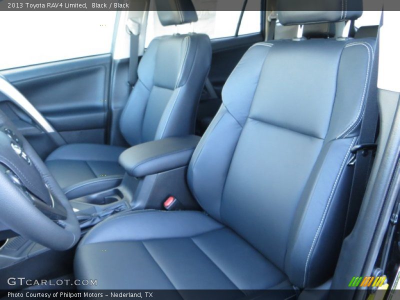Black / Black 2013 Toyota RAV4 Limited