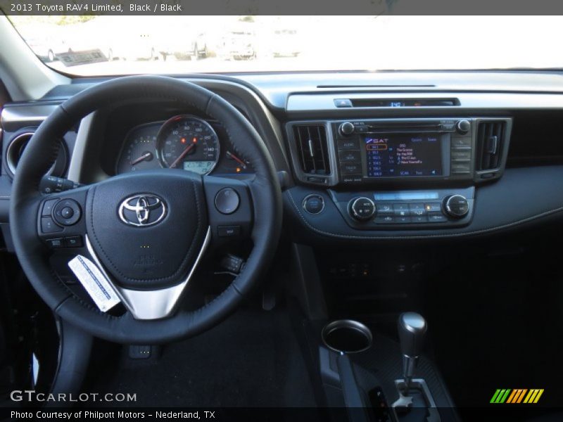 Black / Black 2013 Toyota RAV4 Limited
