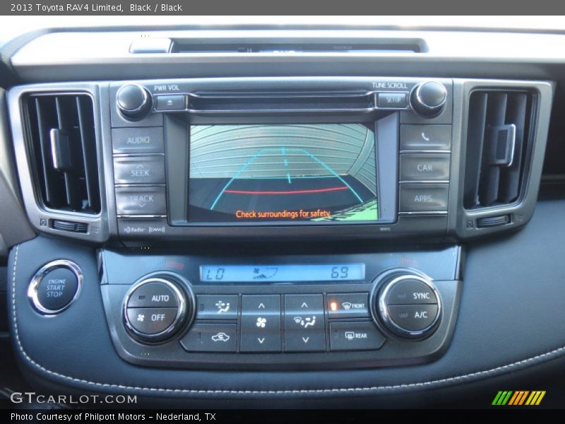 Black / Black 2013 Toyota RAV4 Limited