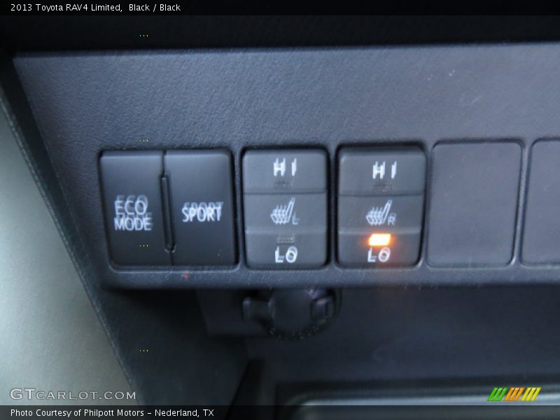 Black / Black 2013 Toyota RAV4 Limited