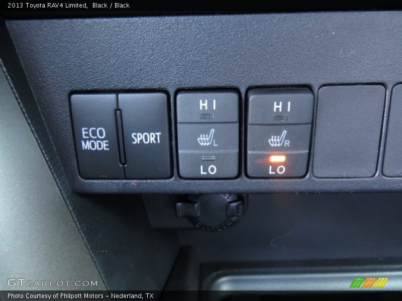 Black / Black 2013 Toyota RAV4 Limited