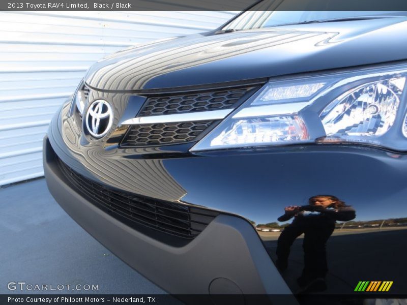 Black / Black 2013 Toyota RAV4 Limited
