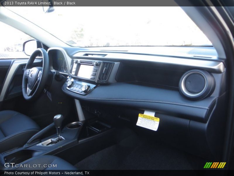 Black / Black 2013 Toyota RAV4 Limited