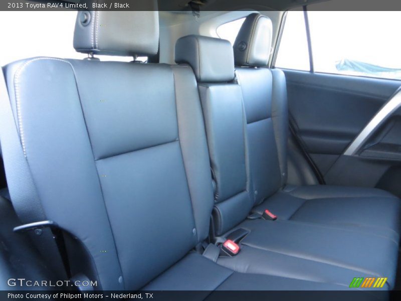 Black / Black 2013 Toyota RAV4 Limited