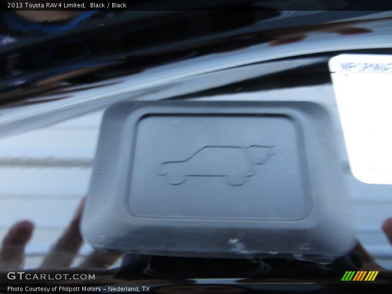Black / Black 2013 Toyota RAV4 Limited