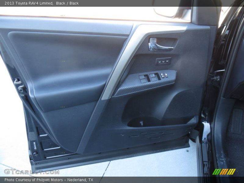 Black / Black 2013 Toyota RAV4 Limited