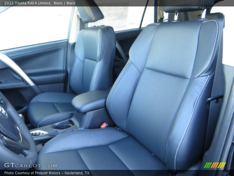 Black / Black 2013 Toyota RAV4 Limited